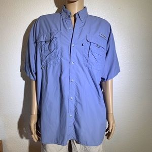 Columbia Short Sleeve Fishing Shirt